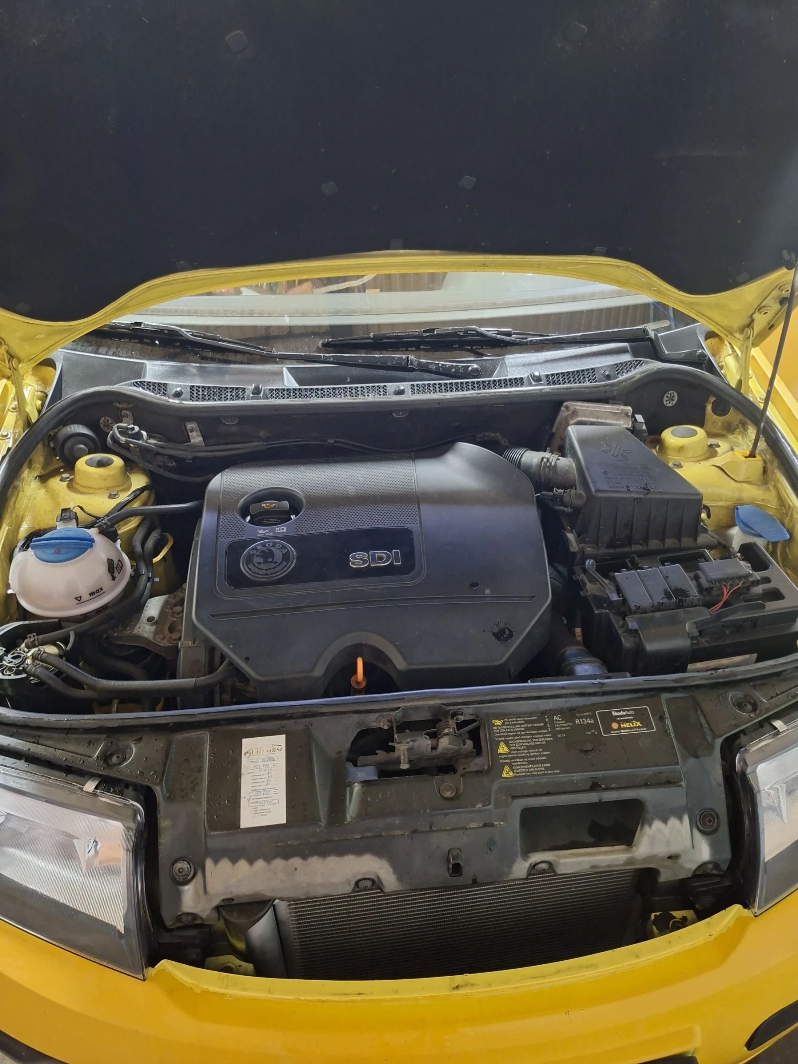 Skoda Fabia 1.9 sdi, снимка 7 - Автомобили и джипове - 53726663