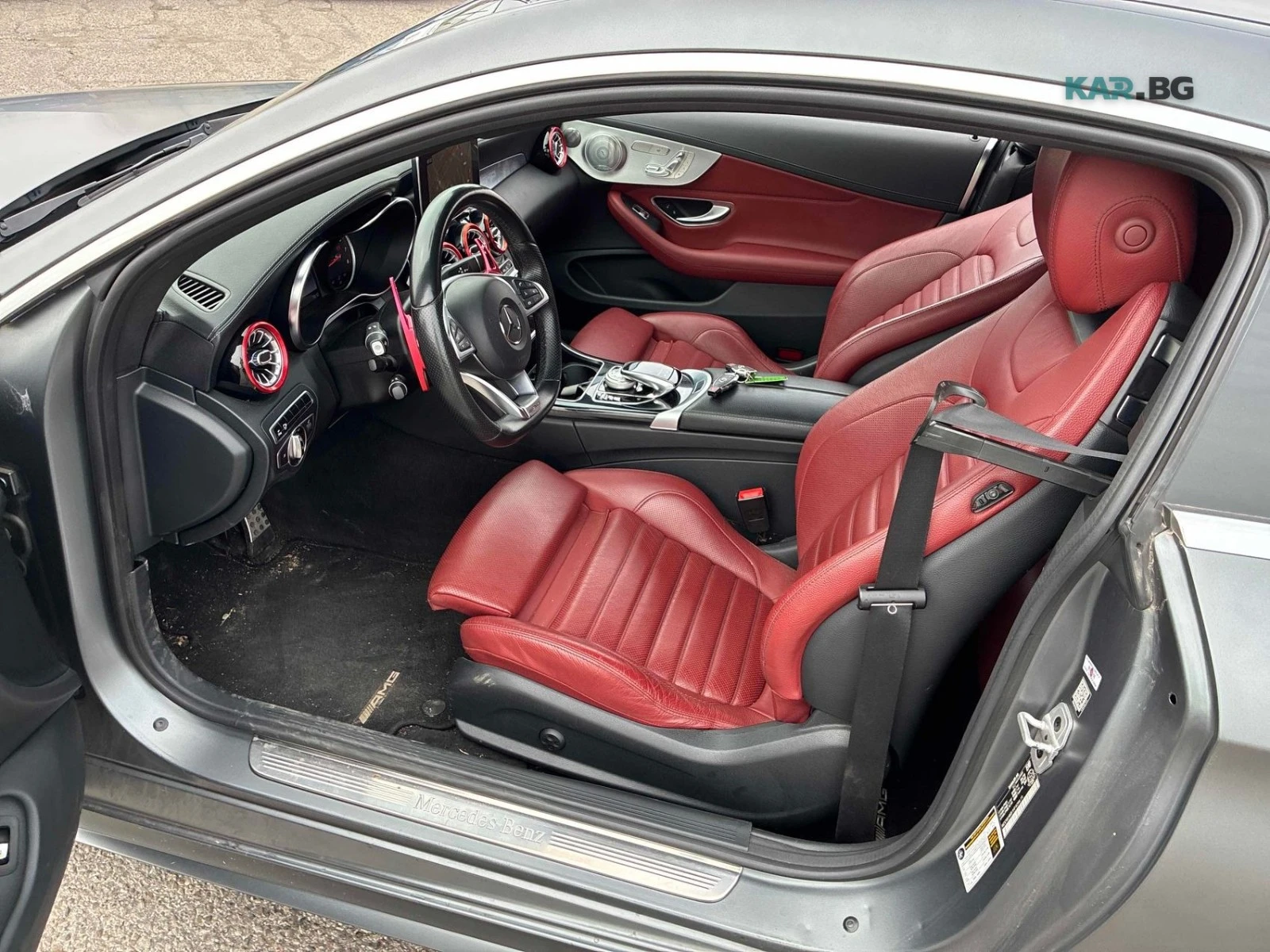 Mercedes-Benz C 43 AMG COUPE* BURMESTER* AMBIENT* КАМЕРА* ПОДГРЕВ, снимка 10 - Автомобили и джипове - 54866893