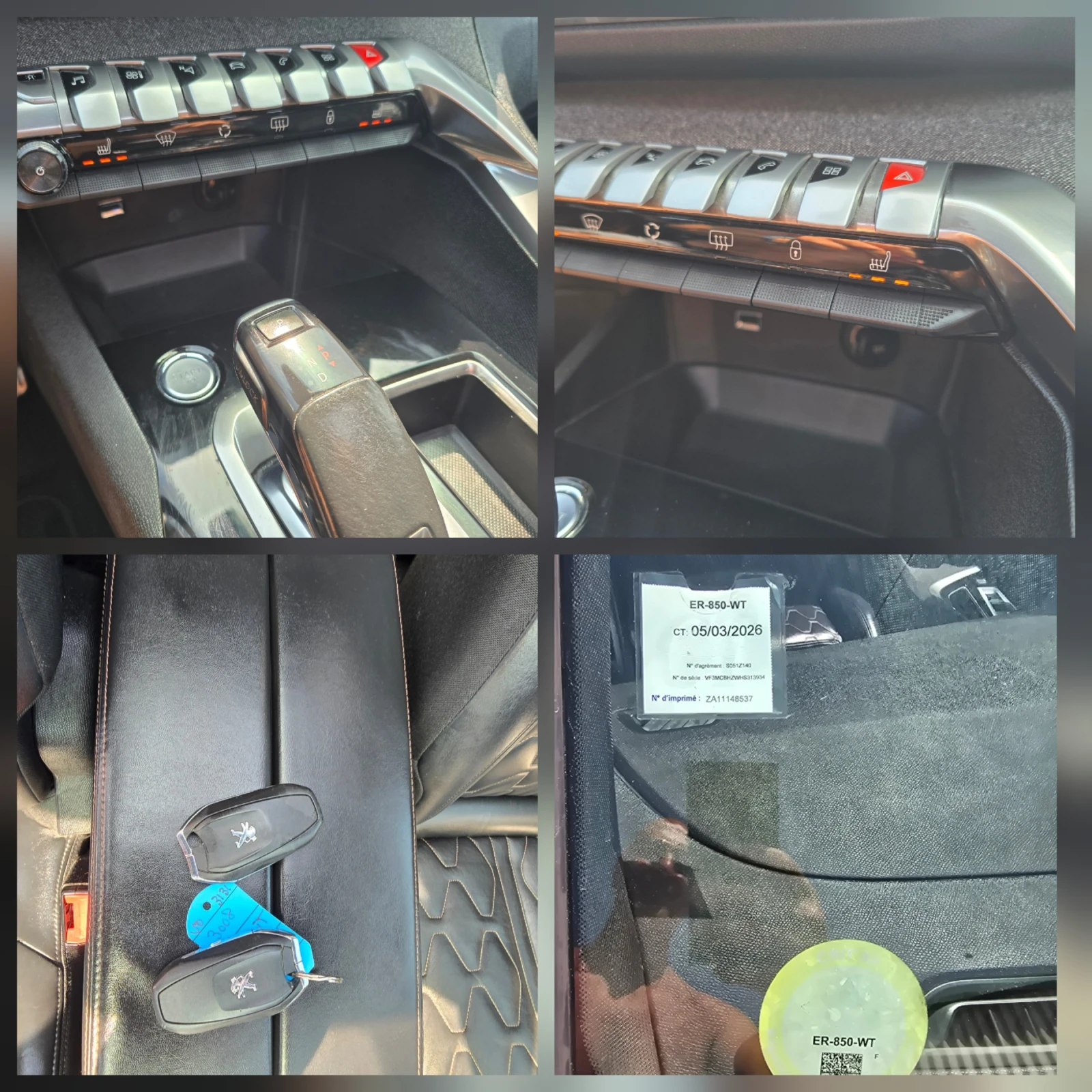 Peugeot 3008 GT LINE * 1.6 HDI , снимка 13 - Автомобили и джипове - 55089544