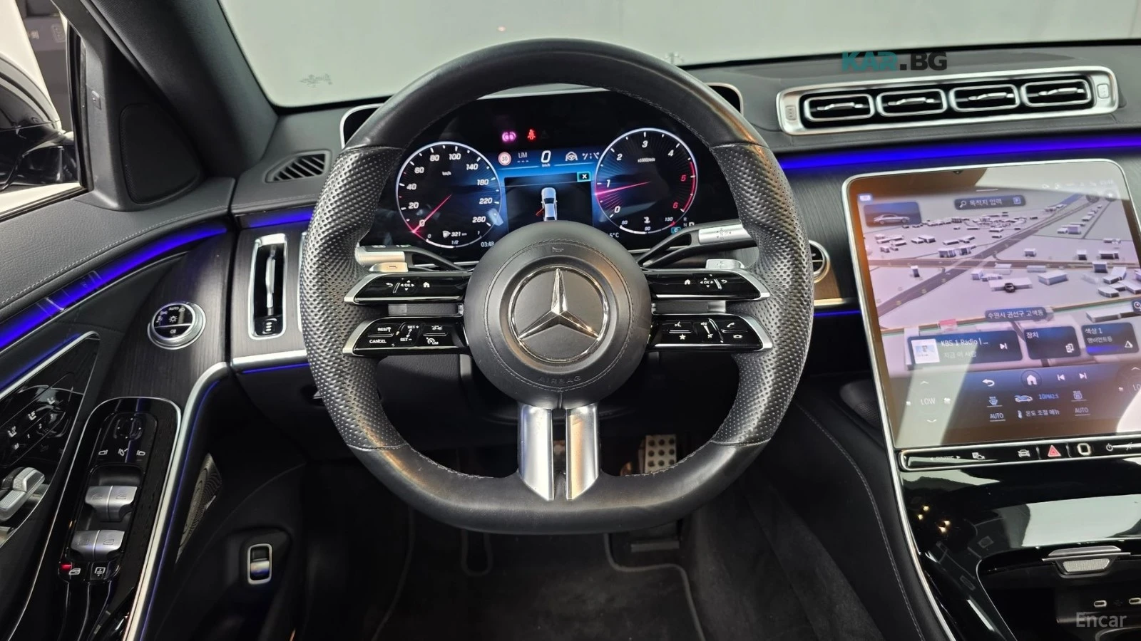 Mercedes-Benz S 400 4MATIC* HUD* КОЖА* ОБДУХВ* ПАНО* 360, снимка 11 - Автомобили и джипове - 55219459