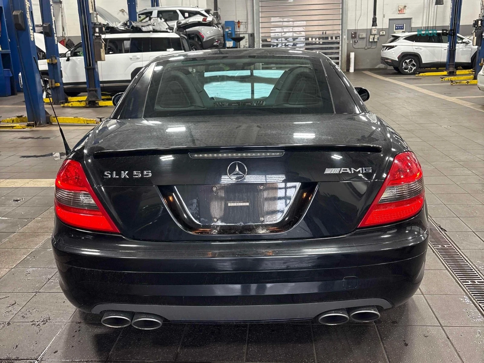 Mercedes-Benz SLK 55 AMG Автокредит Цена до България, снимка 4 - Автомобили и джипове - 55376212