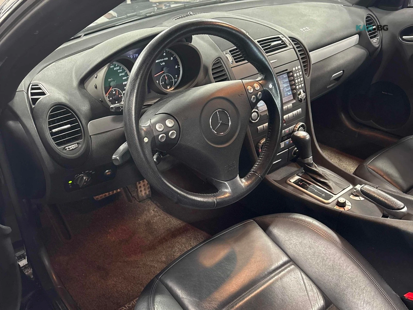 Mercedes-Benz SLK 55 AMG Автокредит Цена до България, снимка 6 - Автомобили и джипове - 55376212