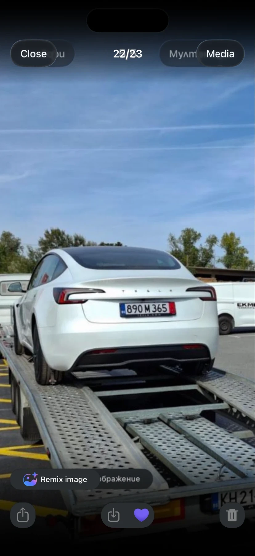 Tesla Model 3 Standard range , снимка 3 - Автомобили и джипове - 56434526