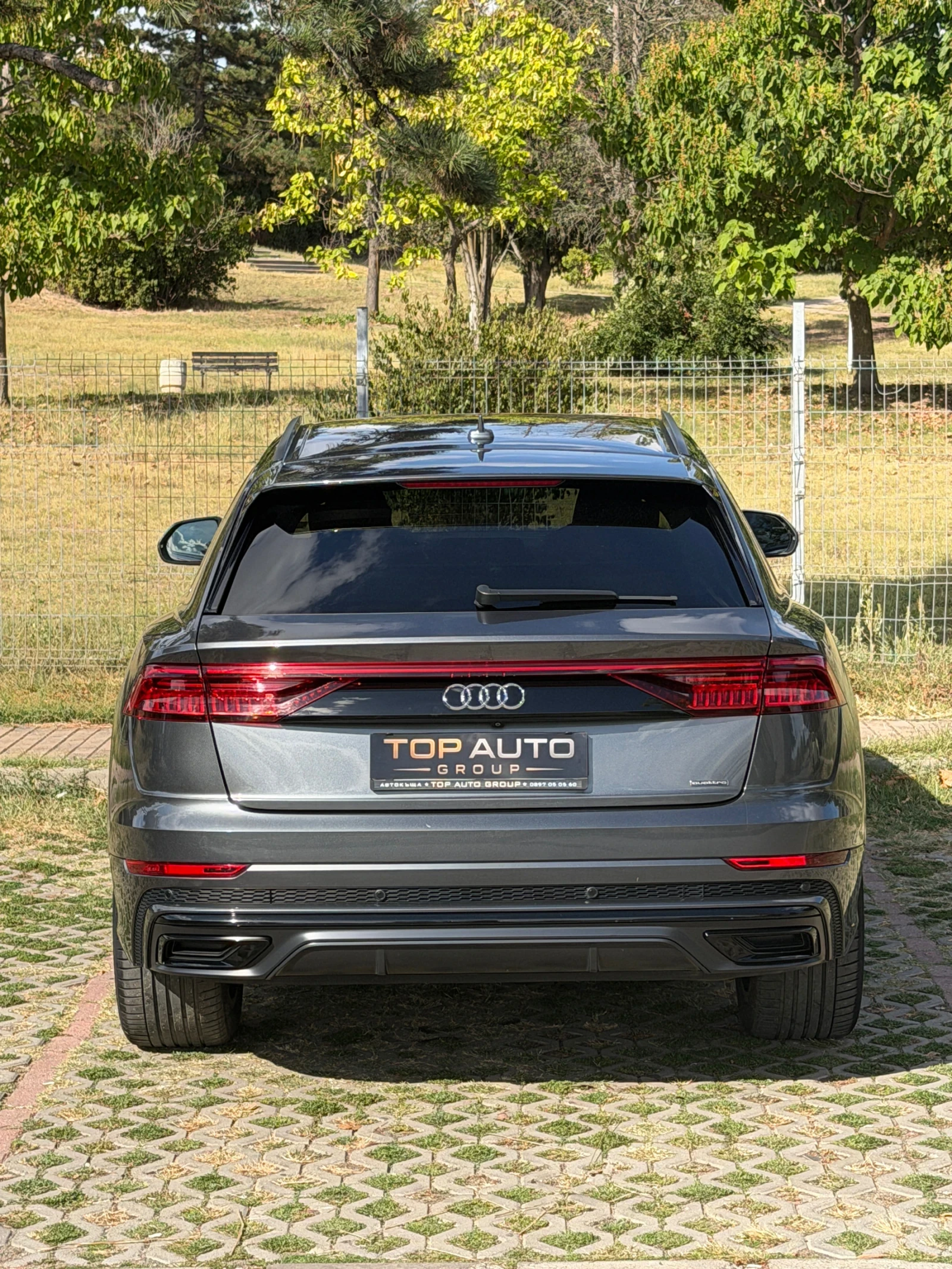 Audi Q8 50TDI/3xS-Line/Head up/Vakum/Matrix/, снимка 5 - Автомобили и джипове - 56091091