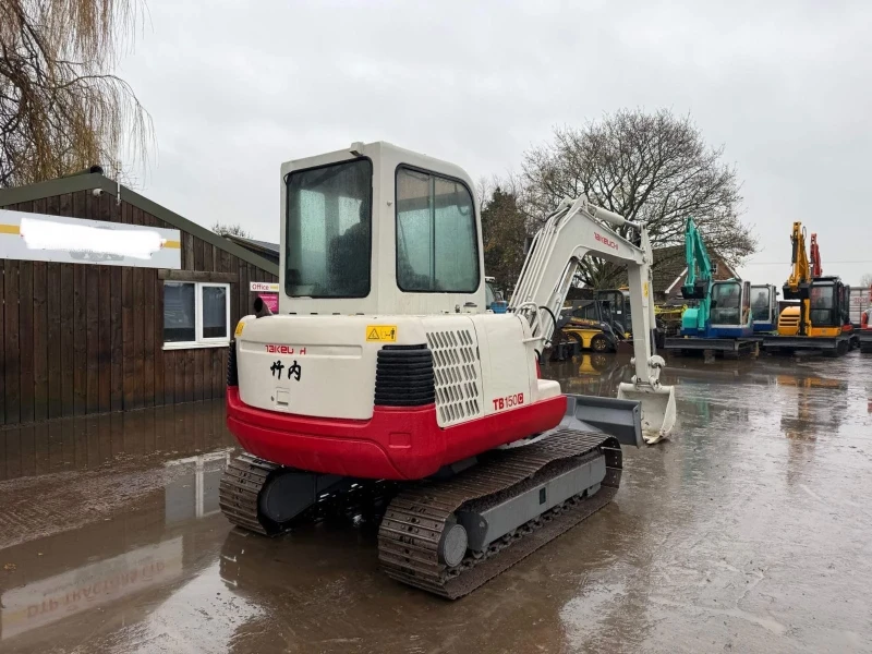 Багер Takeuchi TB150C, снимка 3 - Индустриална техника - 53350510