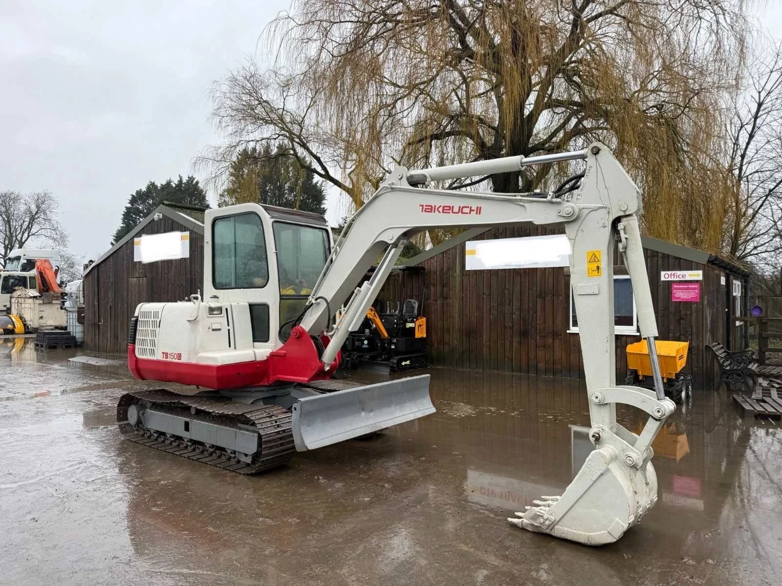 Багер Takeuchi TB150C - изображение 5