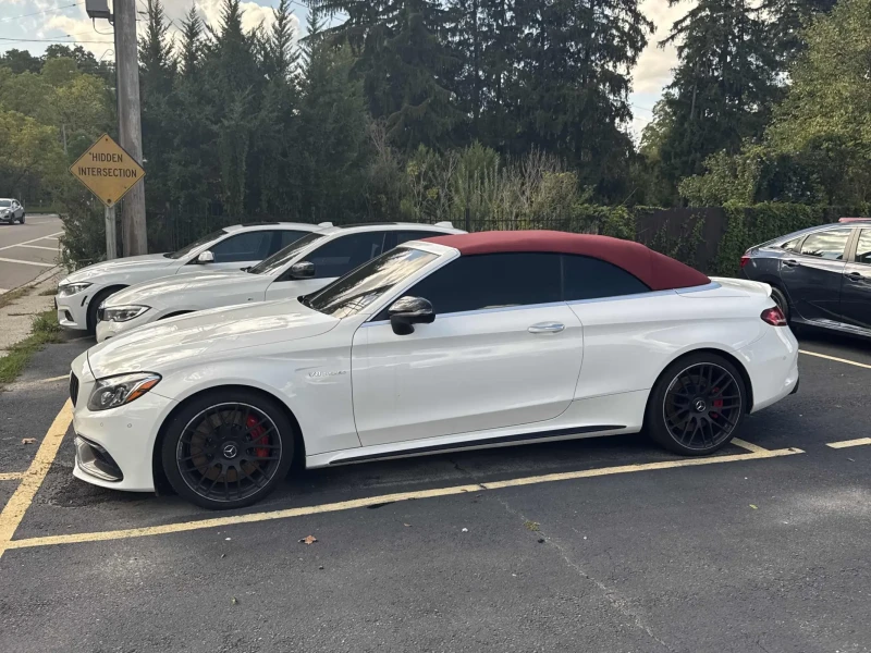 Mercedes-Benz C 63 AMG * S* CARFAX * БЕЗ ПЪРВОНАЧАЛНА ВНОСКА, снимка 3 - Автомобили и джипове - 52751392