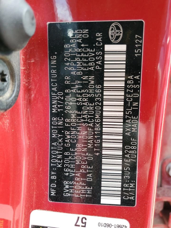 Toyota Camry 2.5l Se, снимка 12 - Автомобили и джипове - 53392377