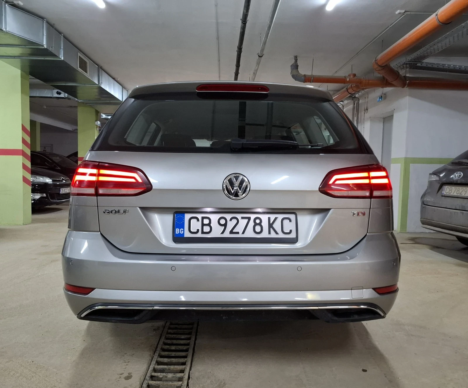 VW Golf 1.6TDI DSG АВТОМАТИК, РЕАЛНИ 149К КМ ОТ PORSCHE BG - изображение 7
