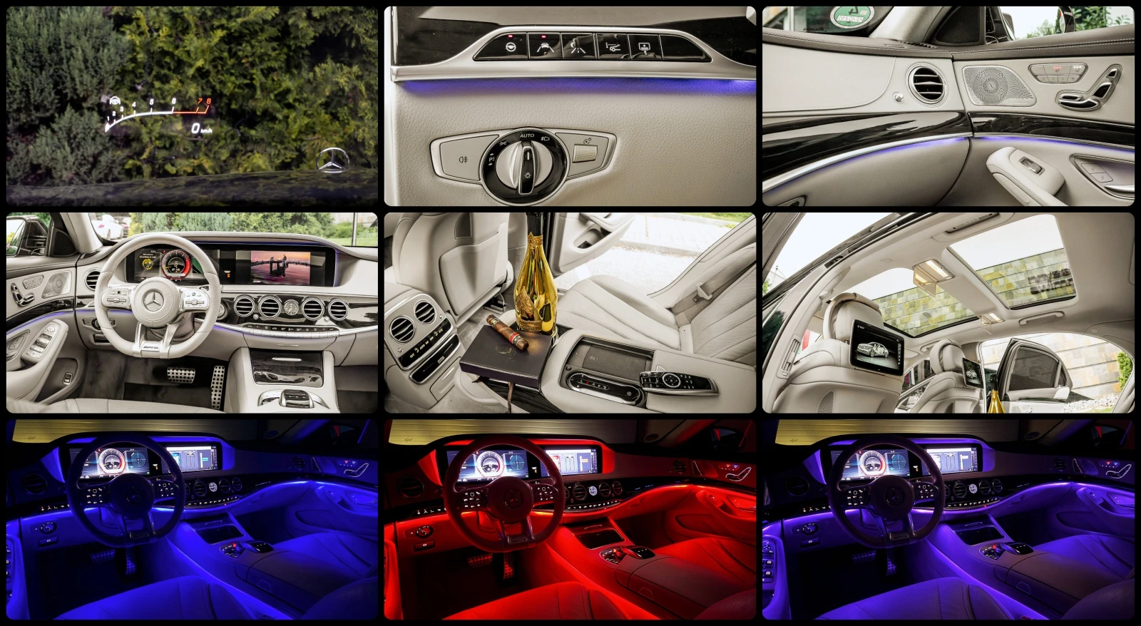 Mercedes-Benz S 350 d* BI-TURBO* 4MATIC* LONG* MASSAGE* 3XTV* PANO* , снимка 17 - Автомобили и джипове - 54487712
