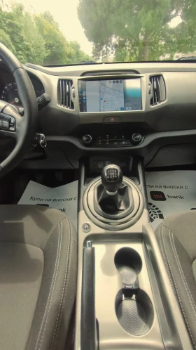 Kia Sportage 1.6i-135к.с LPG Дневни Лед Светлини Кар Плей, снимка 9