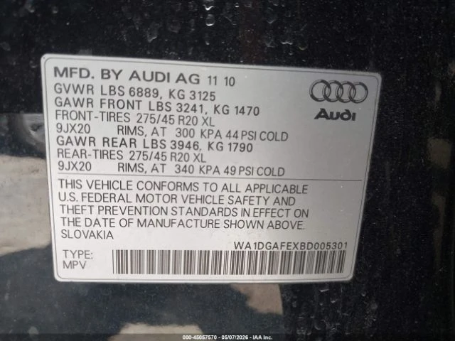 Audi Q7 3.0T S LINE PRESTIGE, снимка 9 - Автомобили и джипове - 54792476