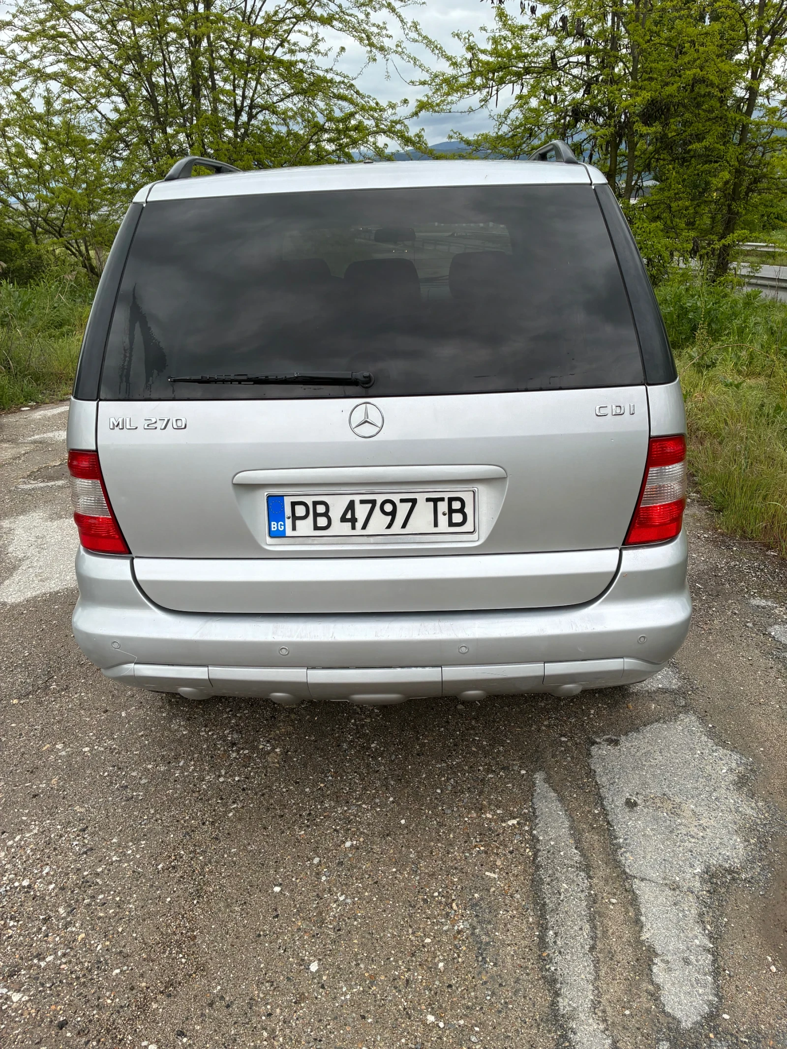 Mercedes-Benz ML 270 2.7 , снимка 5 - Автомобили и джипове - 54376872