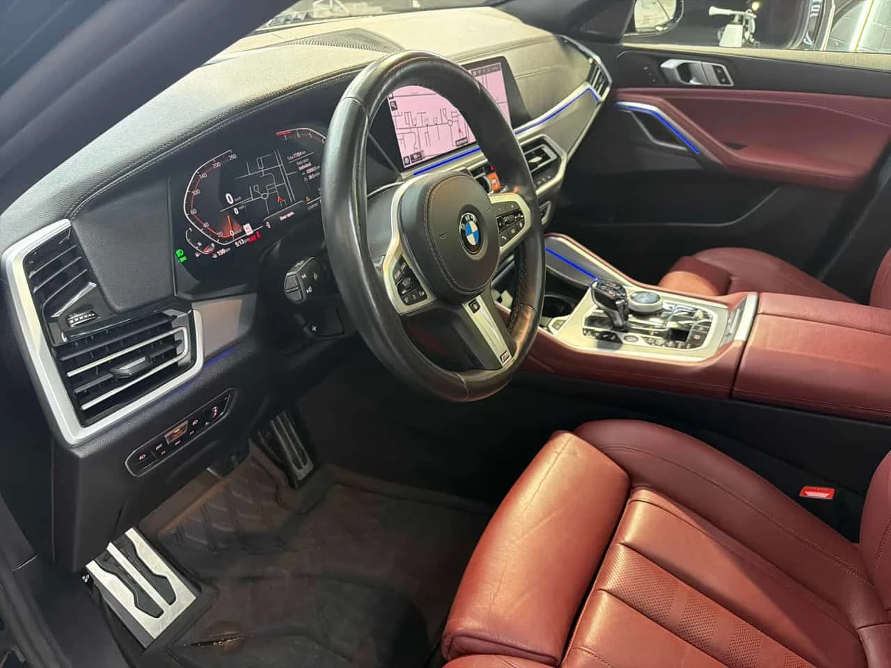 BMW X6 xDrive40i | CARFAX | АВТОКРЕДИТ БЕЗ ПЪРВОНАЧАЛНА , снимка 7 - Автомобили и джипове - 55344002