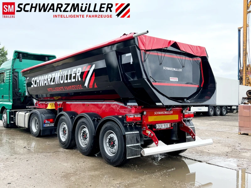 Полуремарке Schwarzmuller 27 и 32m3, 6150 kg, снимка 4 - Ремаркета - 43966694