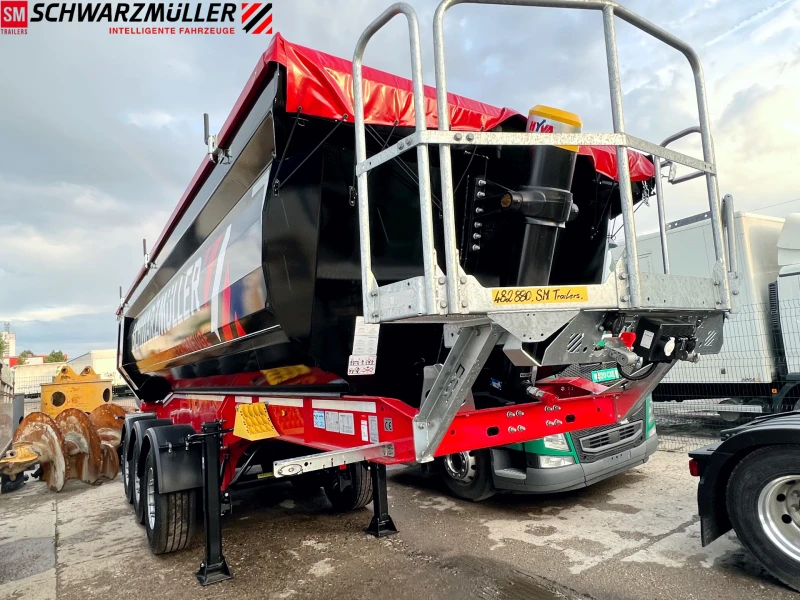 Полуремарке Schwarzmuller 27 и 32m3, 6150 kg, снимка 9 - Ремаркета - 43966694