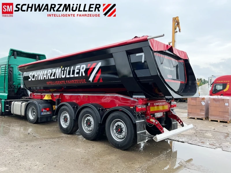 Полуремарке Schwarzmuller 27 и 32m3, 6150 kg, снимка 7 - Ремаркета - 43966694