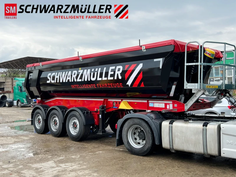 Полуремарке Schwarzmuller 27 и 32m3, 6150 kg, снимка 6 - Ремаркета - 43966694