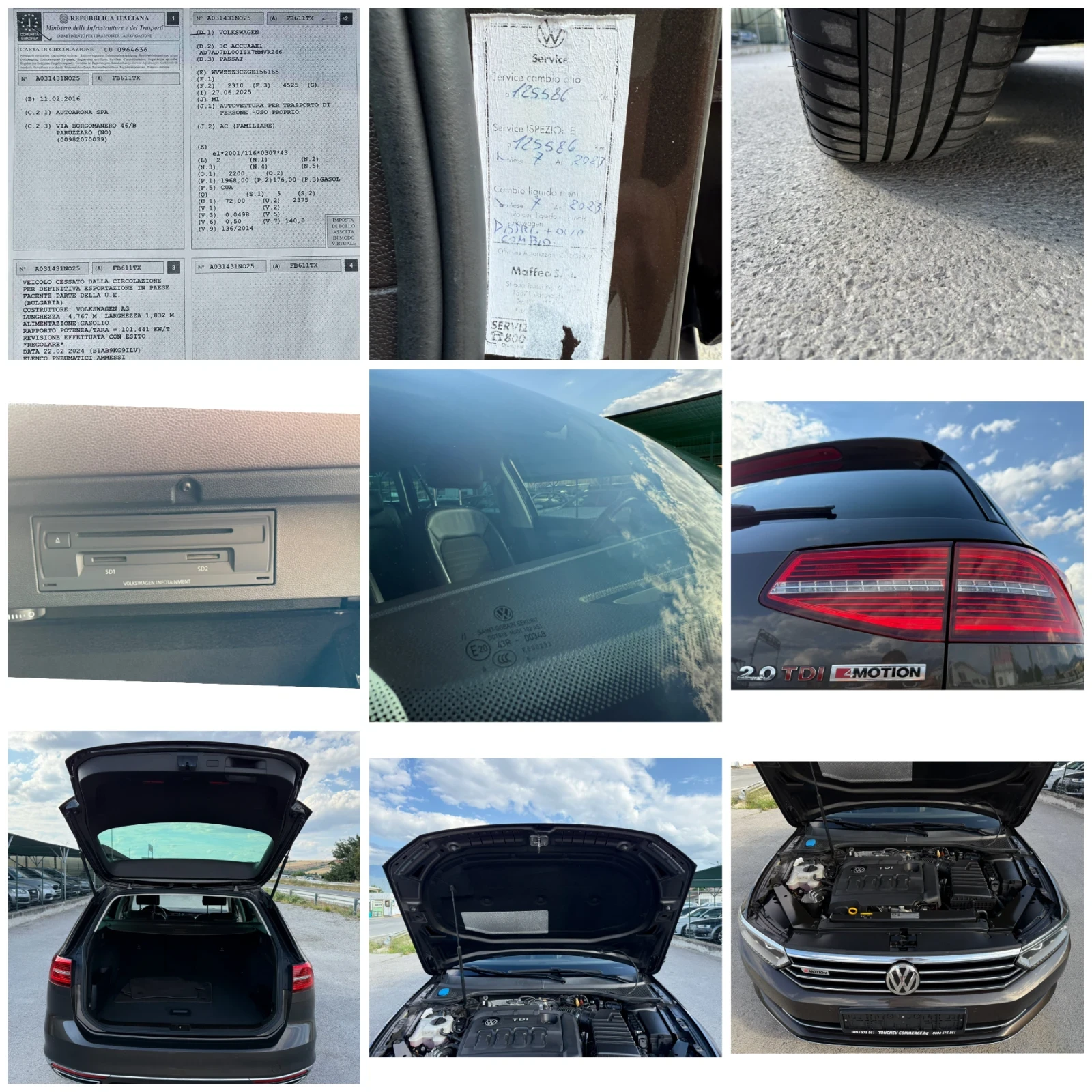 VW Passat 2.0-TDI-HIGHLINE-4 MOTION-AUTOMAT-LED-DIGITAL-FULL | Mobile.bg   17