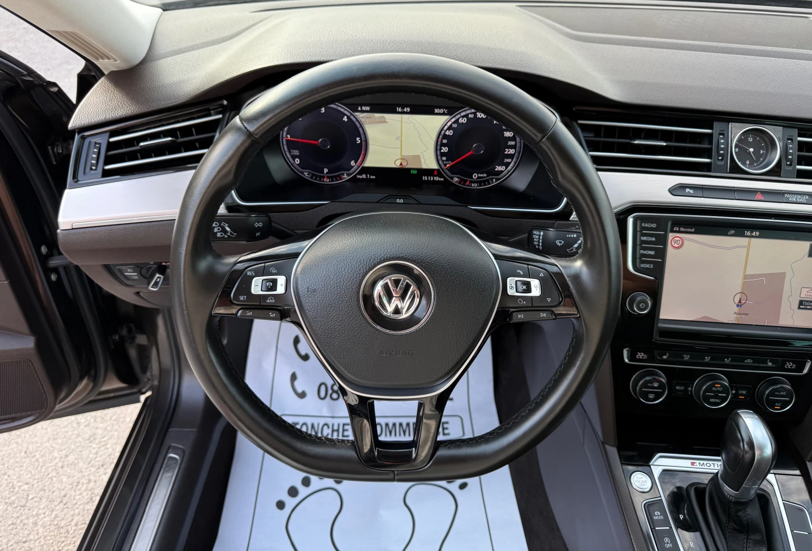 VW Passat 2.0-TDI-HIGHLINE-4 MOTION-AUTOMAT-LED-DIGITAL-FULL - изображение 9