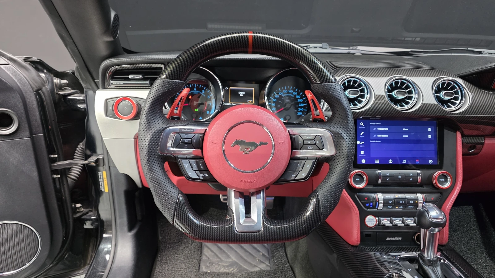 Ford Mustang 5.0 GT* 350 SHELBY* DISTRONIK* ОБДУХ* КРАЙНА ЦЕНА, снимка 6 - Автомобили и джипове - 54628180