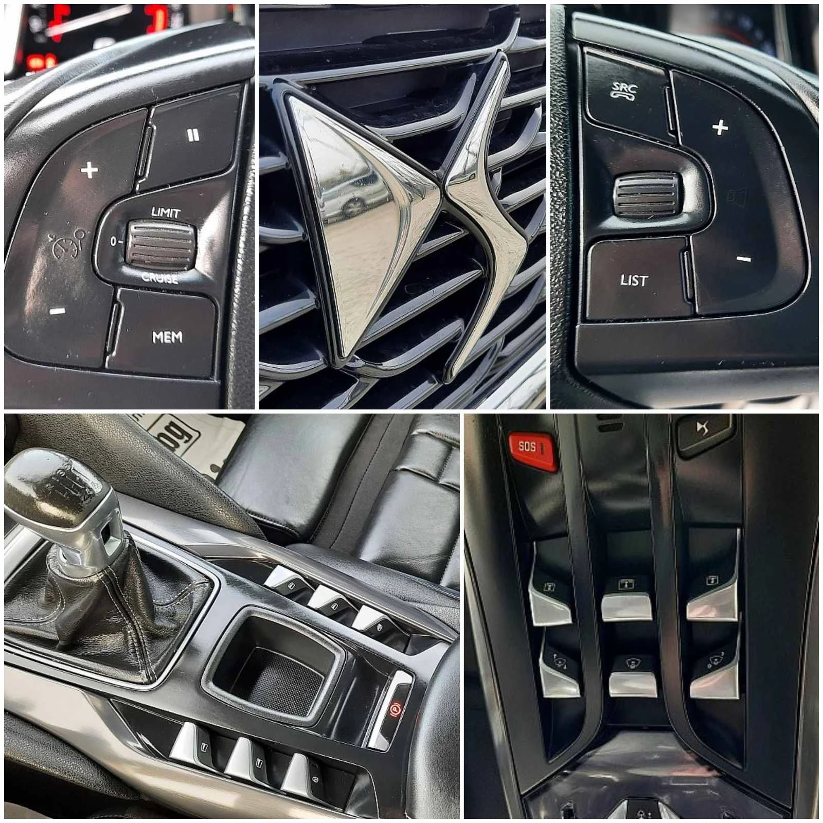 Citroen DS5 FACELIFT* * * ШВЕЙЦАРИЯ* * * ЛУКС, снимка 14 - Автомобили и джипове - 55480571