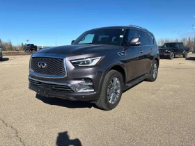 Infiniti QX80 LUXE 7 PASSENGER| DISTR| 360| ПОДГР| ОБДУХ| ШИБИДА, снимка 1