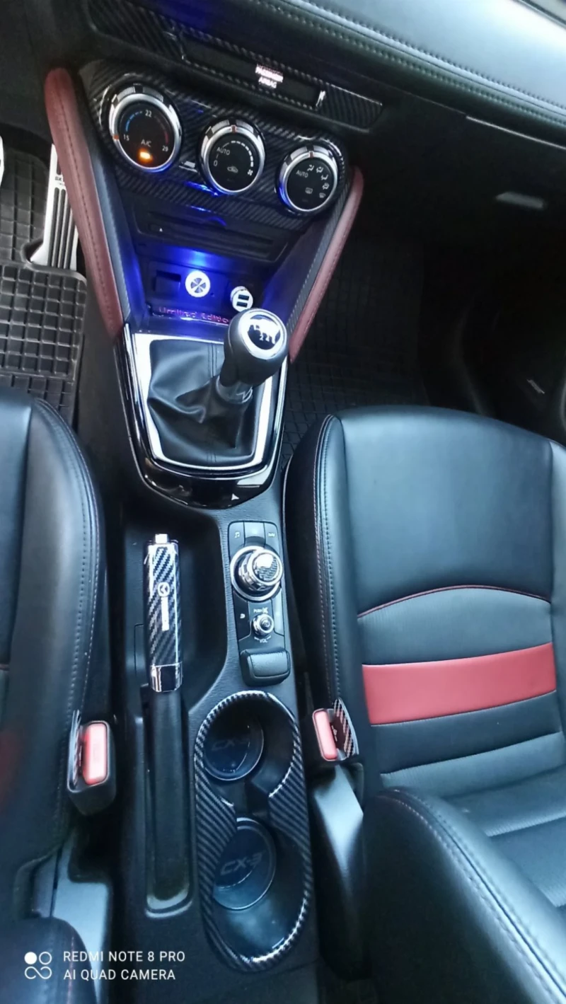 Mazda CX-3 1.5 Skyactiv 110 ps LIMITED , снимка 11 - Автомобили и джипове - 52898098