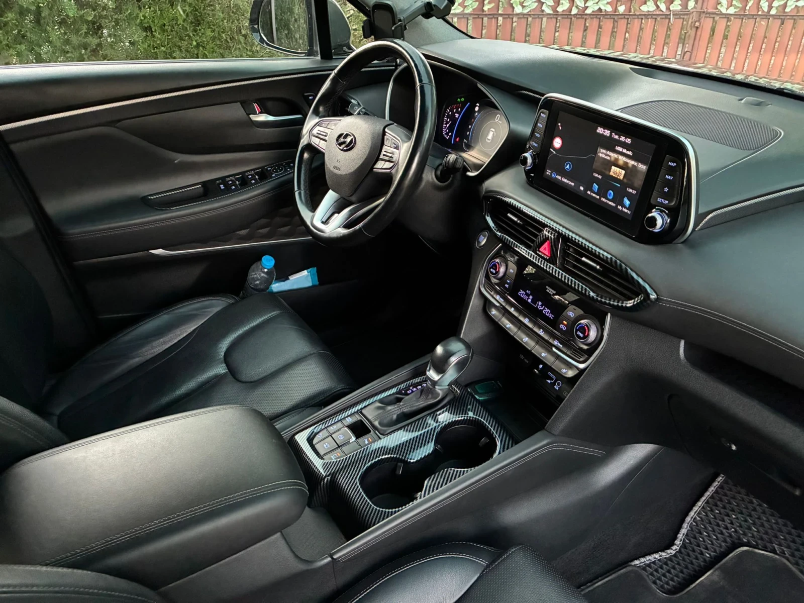 Hyundai Santa fe 2.2D* 4X4* ВСИЧКИ ЕКСТРИ* ОБСЛУЖЕНО* , снимка 15 - Автомобили и джипове - 54699996