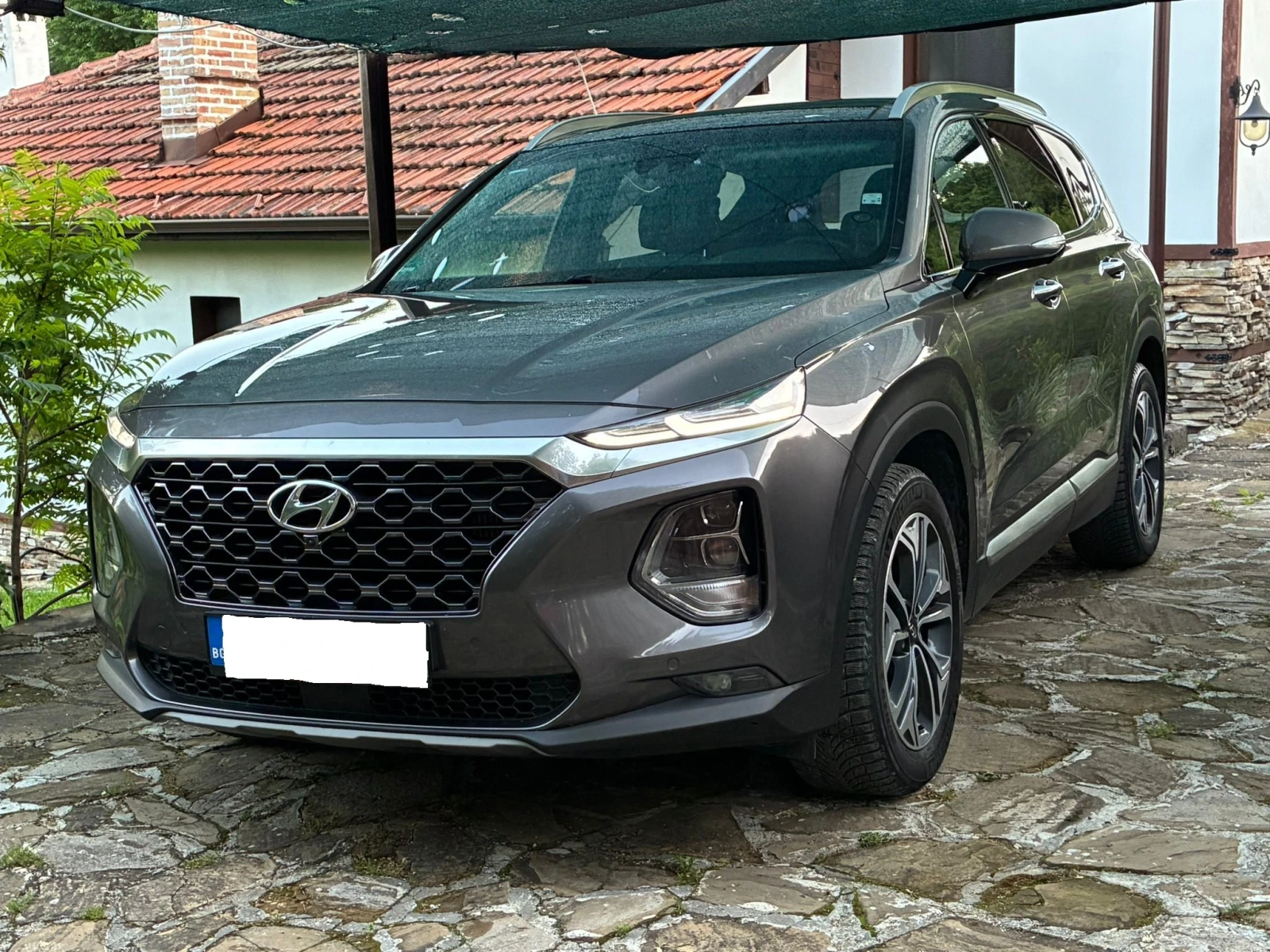 Hyundai Santa fe 2.2D* 4X4* ВСИЧКИ ЕКСТРИ* ОБСЛУЖЕНО* , снимка 3 - Автомобили и джипове - 54699996
