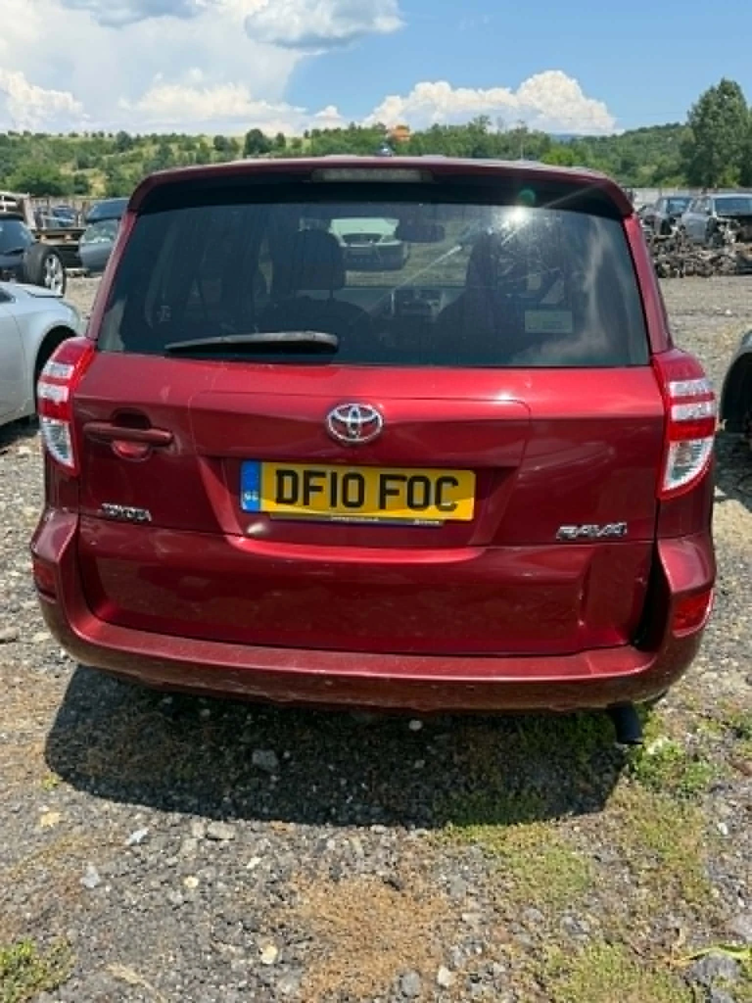 Задни капаци със резервна гума и без резервна гума  за Toyota Rav4 2006-2012г, снимка 2 - Части - 54867676