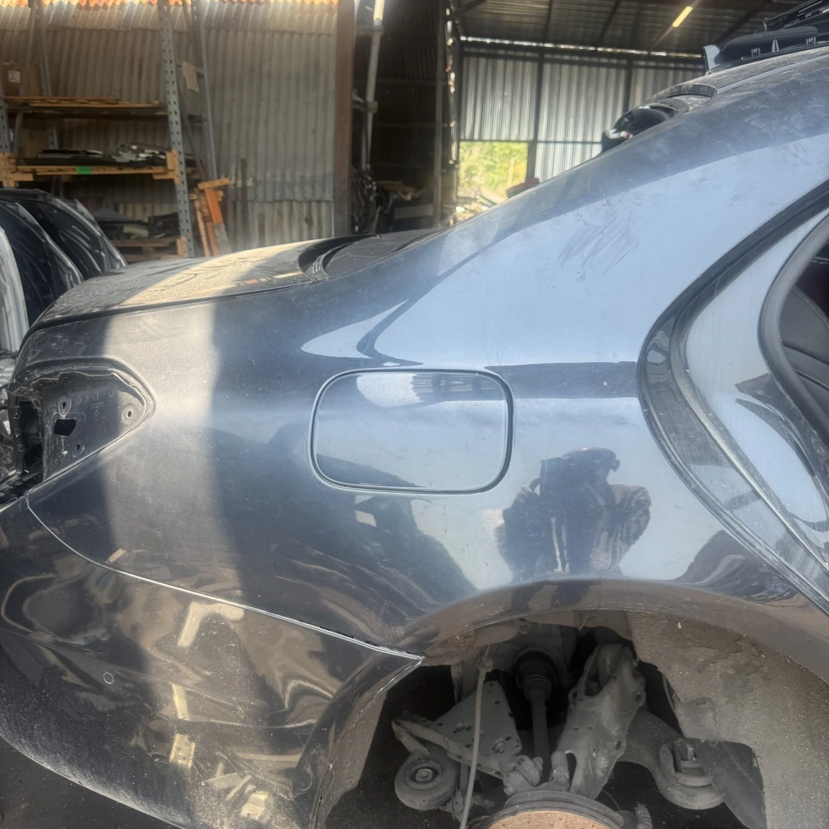 Заден десен калник Mercedes W222 Facelift 2019 Черен A2226300405