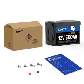      Watt cycle 12v 300ah - lifepo4 