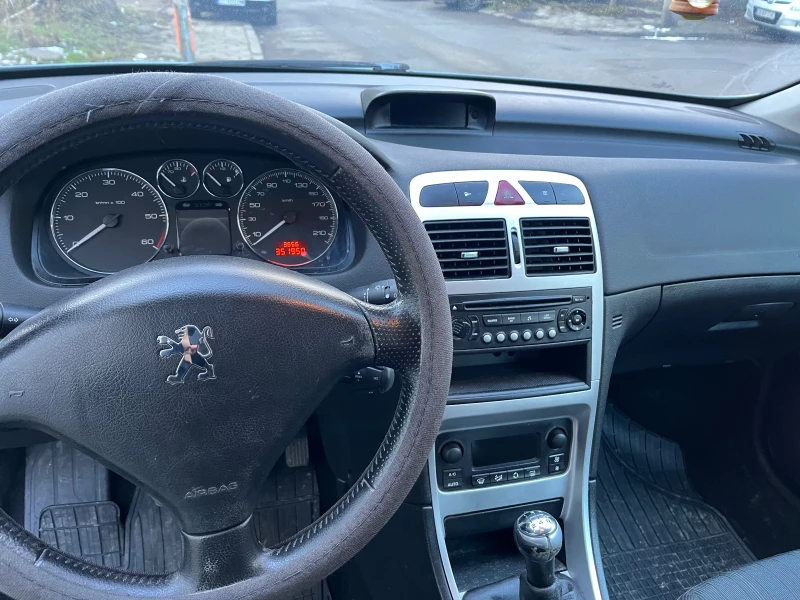 Peugeot 307 1.6HDI, снимка 7 - Автомобили и джипове - 48775892