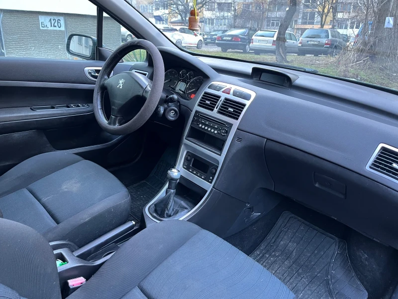 Peugeot 307 1.6HDI, снимка 10 - Автомобили и джипове - 48775892