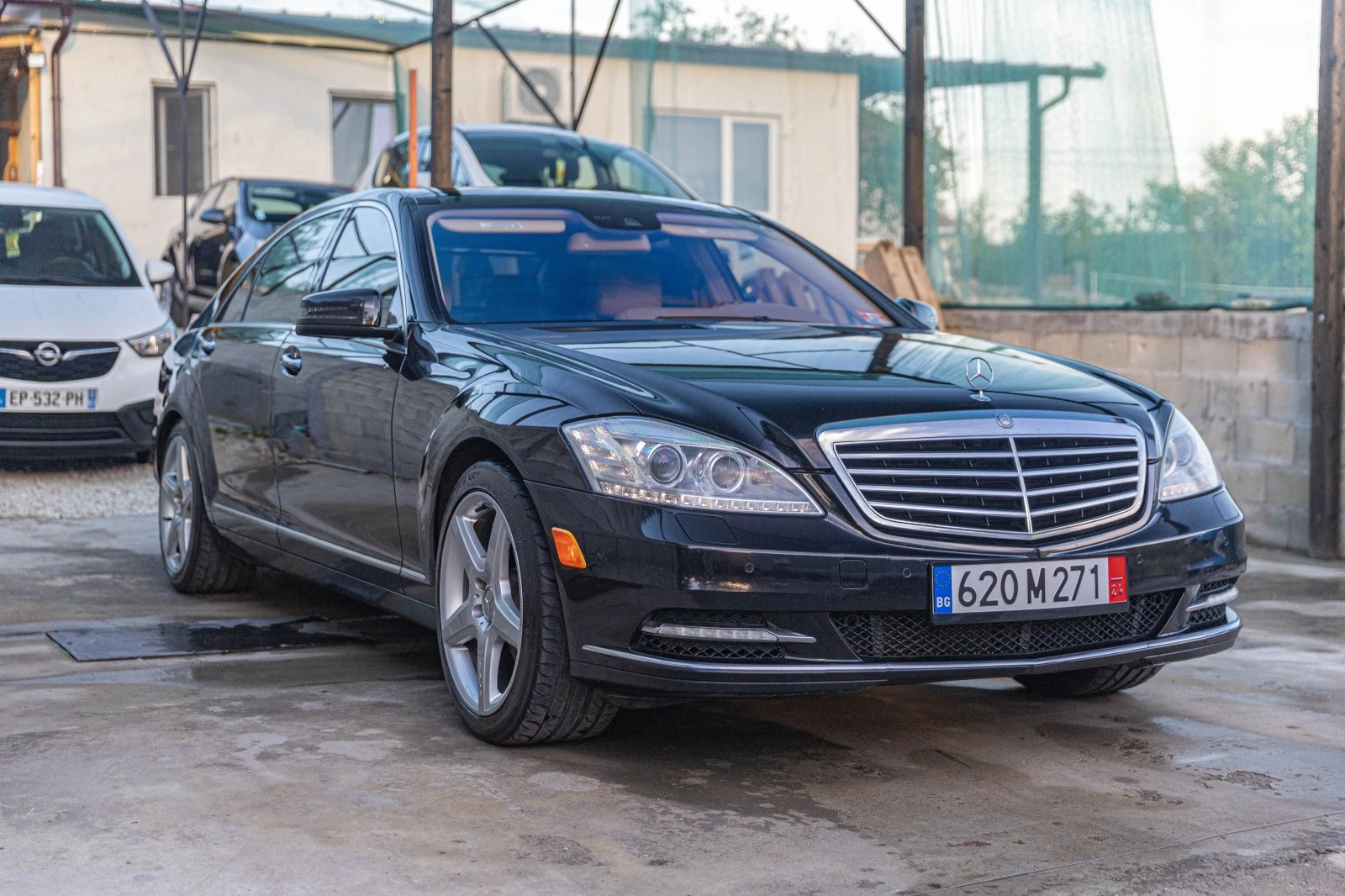 Mercedes-Benz S 500 Long Подгрев на волана Двойна Панорама Регистриран - изображение 7