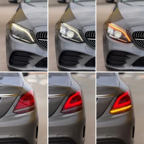 Mercedes-Benz C 300 -AMG - 9G - Full - Panorama - Distronic - Cam360-  | Mobile.bg    16