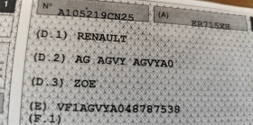 Renault Zoe LED* NAVI* 22KWh* 120km*  - 7100 € / 13886.39 лв. - 89675661 17