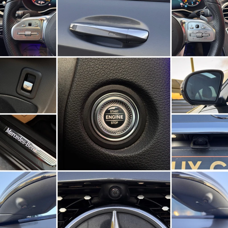 Mercedes-Benz C 300 -AMG - 9G - Full - Panorama - Distronic - Cam360- , снимка 14 - Автомобили и джипове - 52337623
