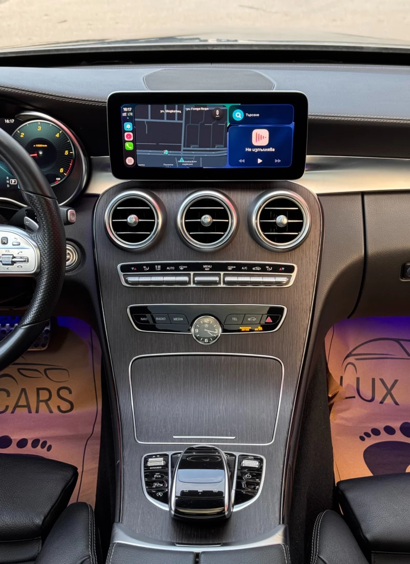Mercedes-Benz C 300 -AMG - 9G - Full - Panorama - Distronic - Cam360- , снимка 10 - Автомобили и джипове - 52337623