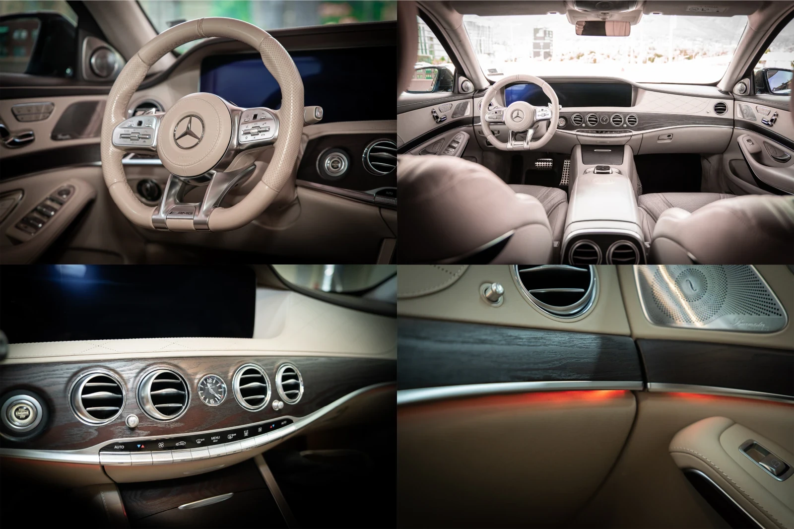 Mercedes-Benz S 63 AMG 4MATIC+ /BURMESTER/CERAMIC/360/MAX FULL FULL - изображение 9