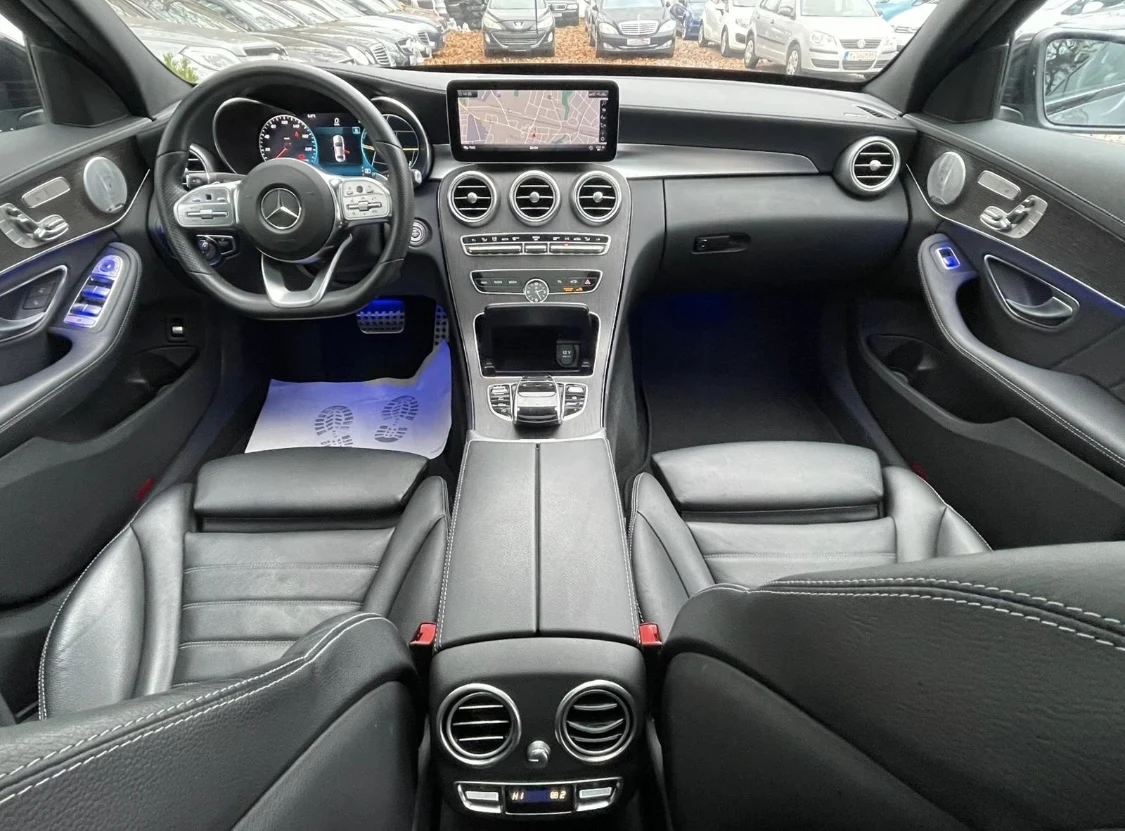 Mercedes-Benz C 300 -AMG - 9G - Full - Panorama - Distronic - Cam360-  | Mobile.bg   7