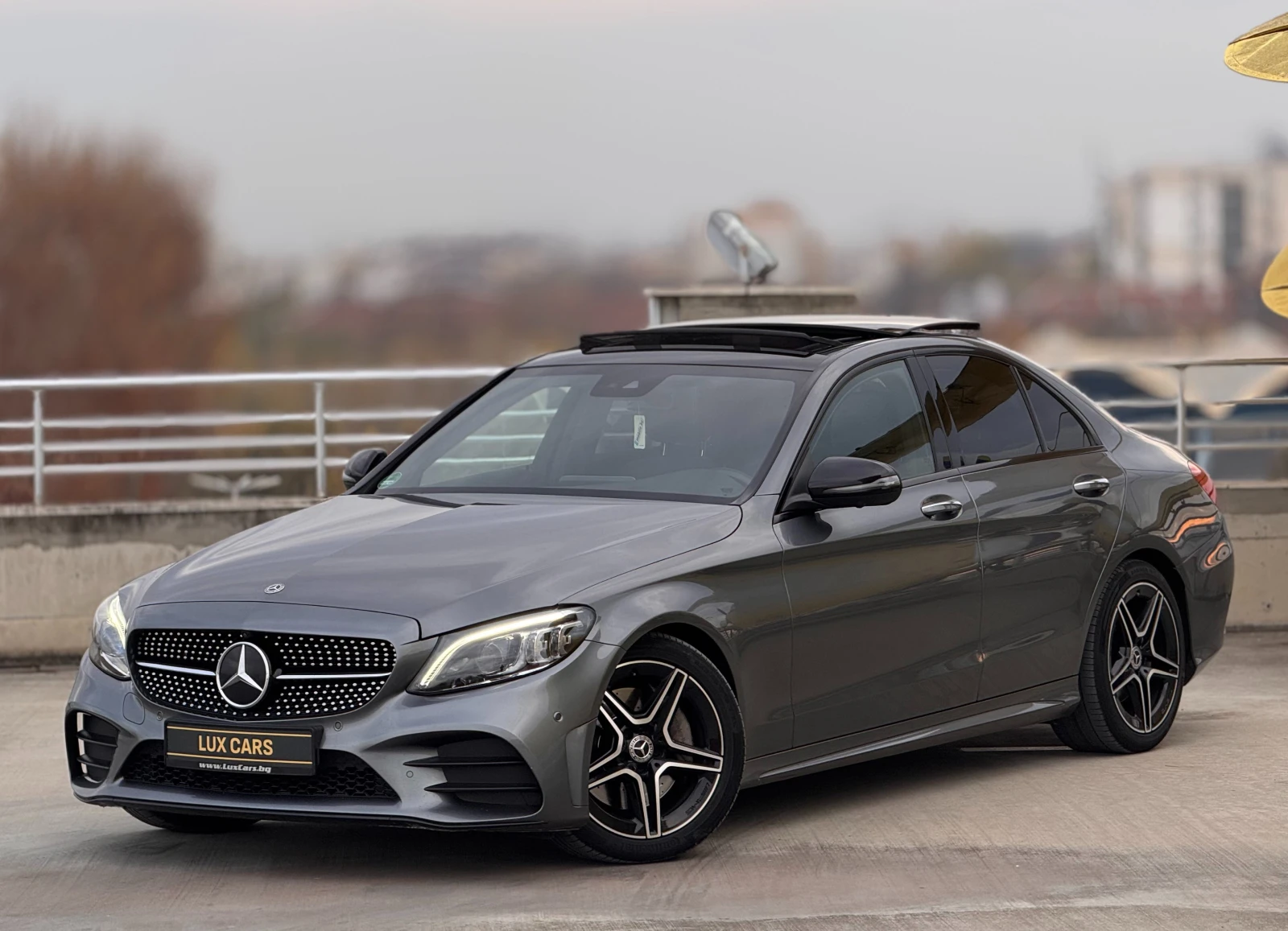 Mercedes-Benz C 300 -AMG - 9G - Full - Panorama - Distronic - Cam360-  | Mobile.bg   5