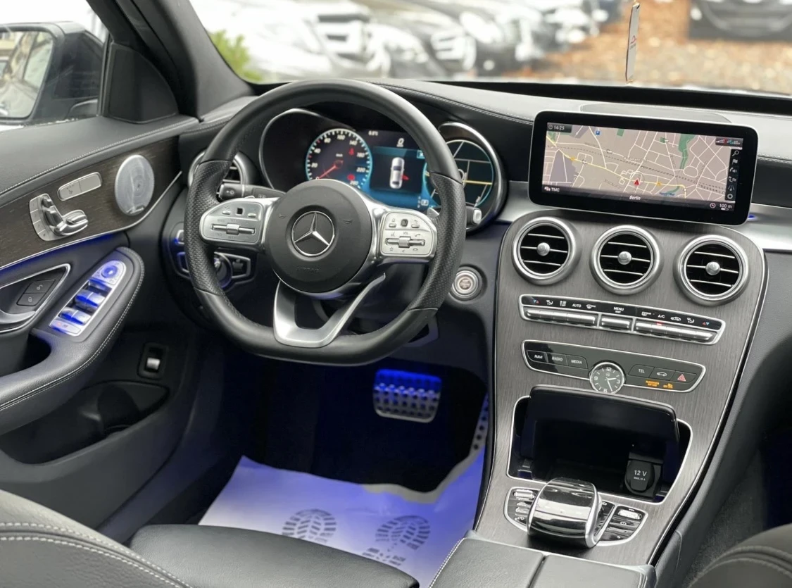Mercedes-Benz C 300 -AMG - 9G - Full - Panorama - Distronic - Cam360-  | Mobile.bg   9