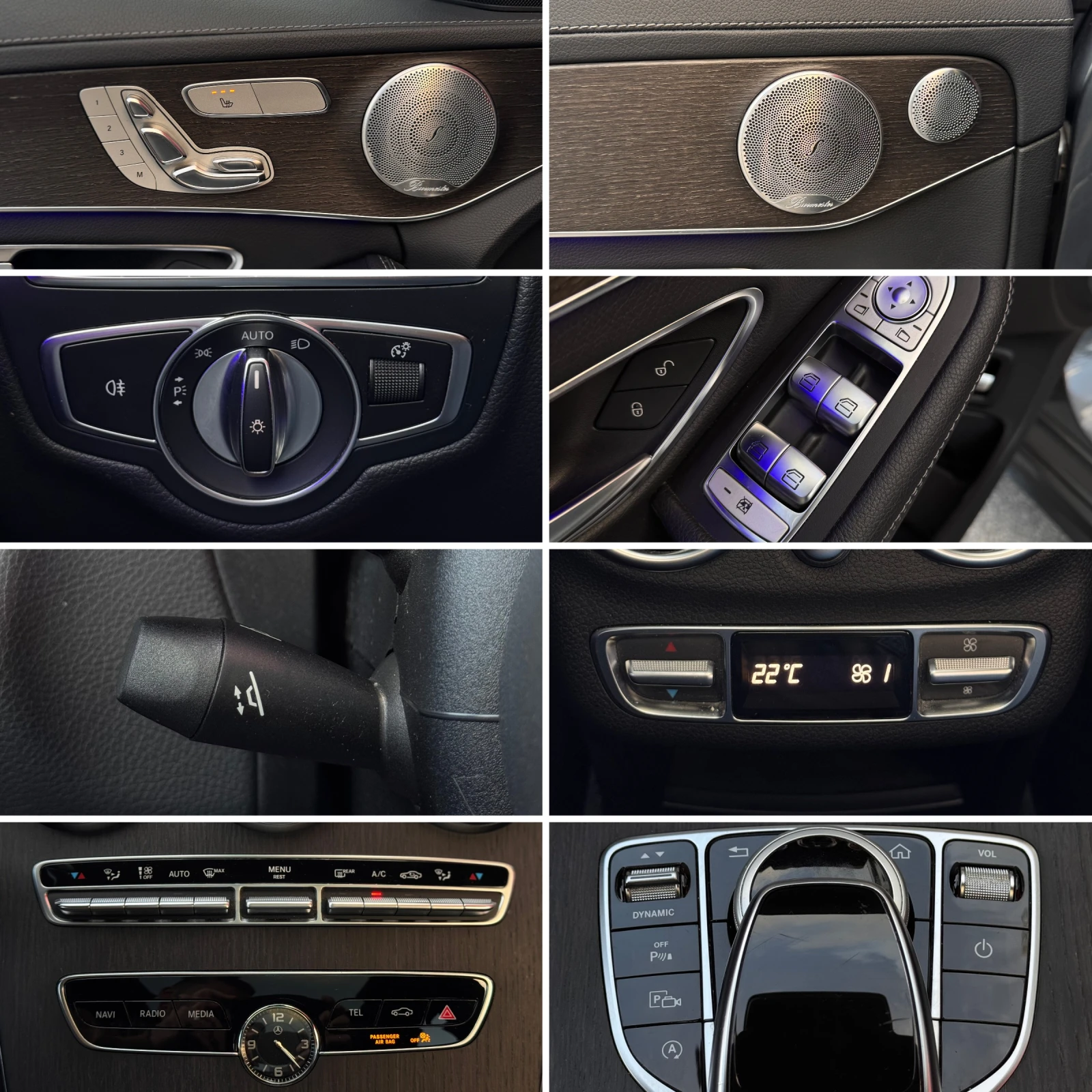 Mercedes-Benz C 300 -AMG - 9G - Full - Panorama - Distronic - Cam360-  | Mobile.bg   12