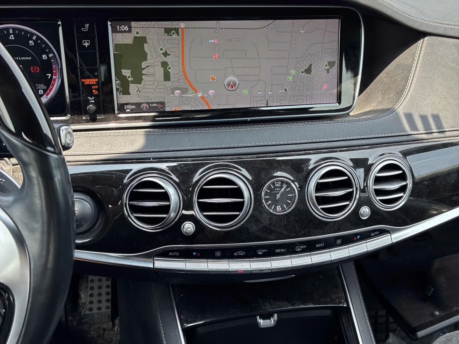 Mercedes-Benz S 63 AMG * BURMESTER * IWC * ФИНАНСИРАНЕ * , снимка 7 - Автомобили и джипове - 55811820
