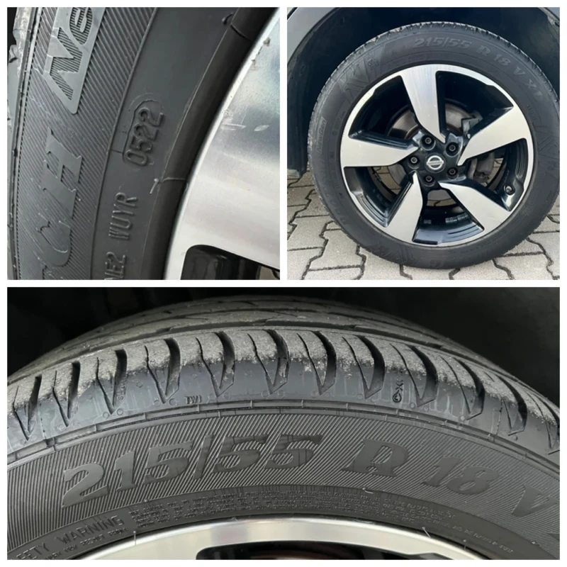 Nissan Qashqai 1.5DCI/TRKNA/NAVI/TOP, снимка 17 - Автомобили и джипове - 49634886