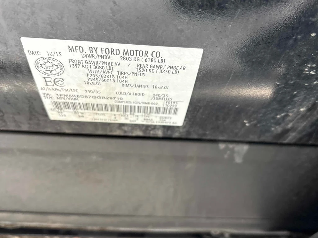 Ford Explorer 2016 XLT AWD * БЕЗ ПЪРВОНАЧАЛНА ВНОСКА*  - изображение 10