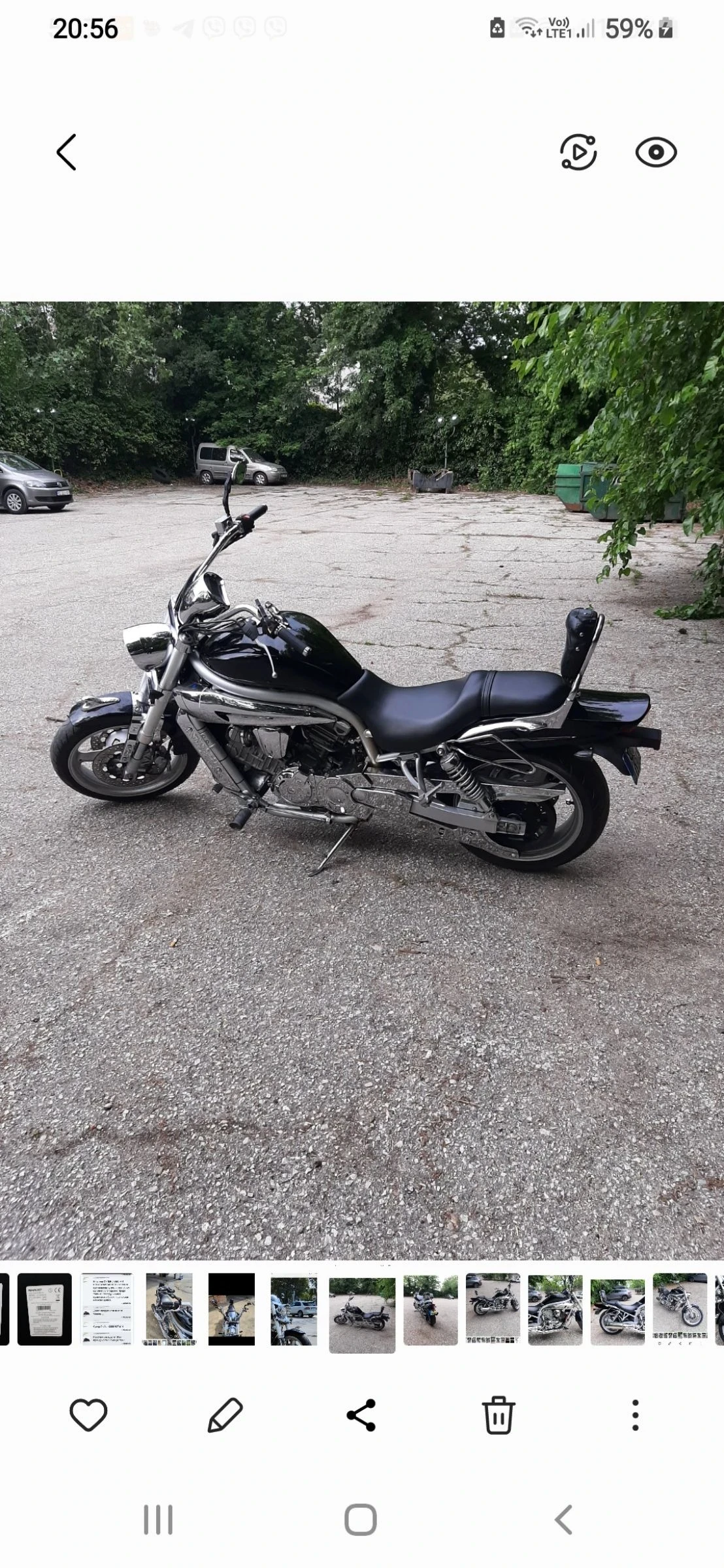 Hyosung Aquila Тунинг на V-ROD  - изображение 3