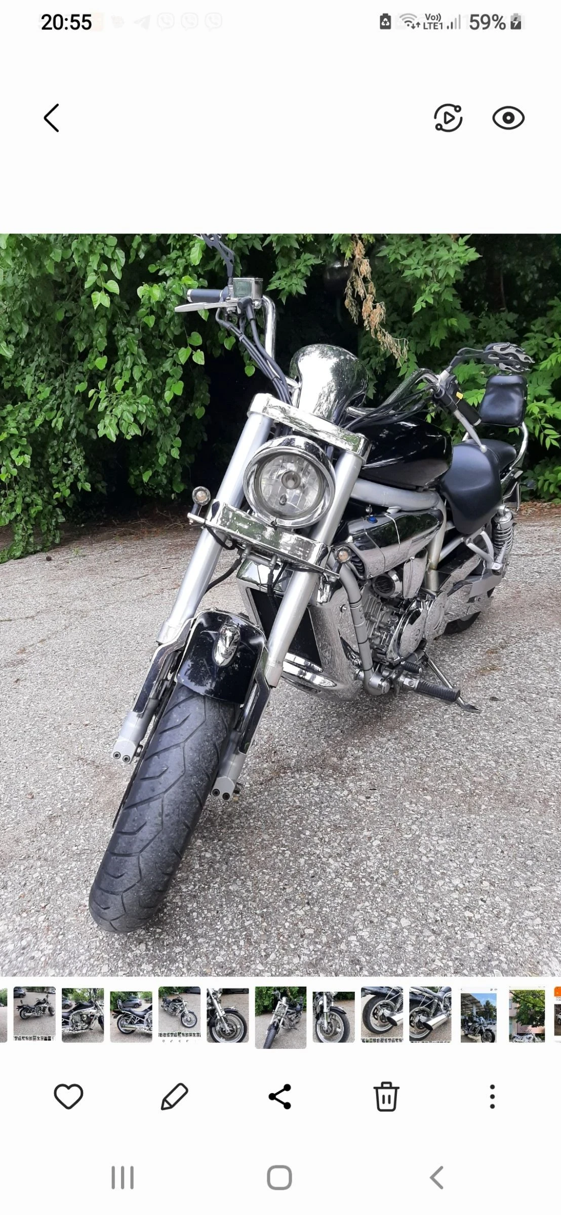 Hyosung Aquila Тунинг на V-ROD  - изображение 6